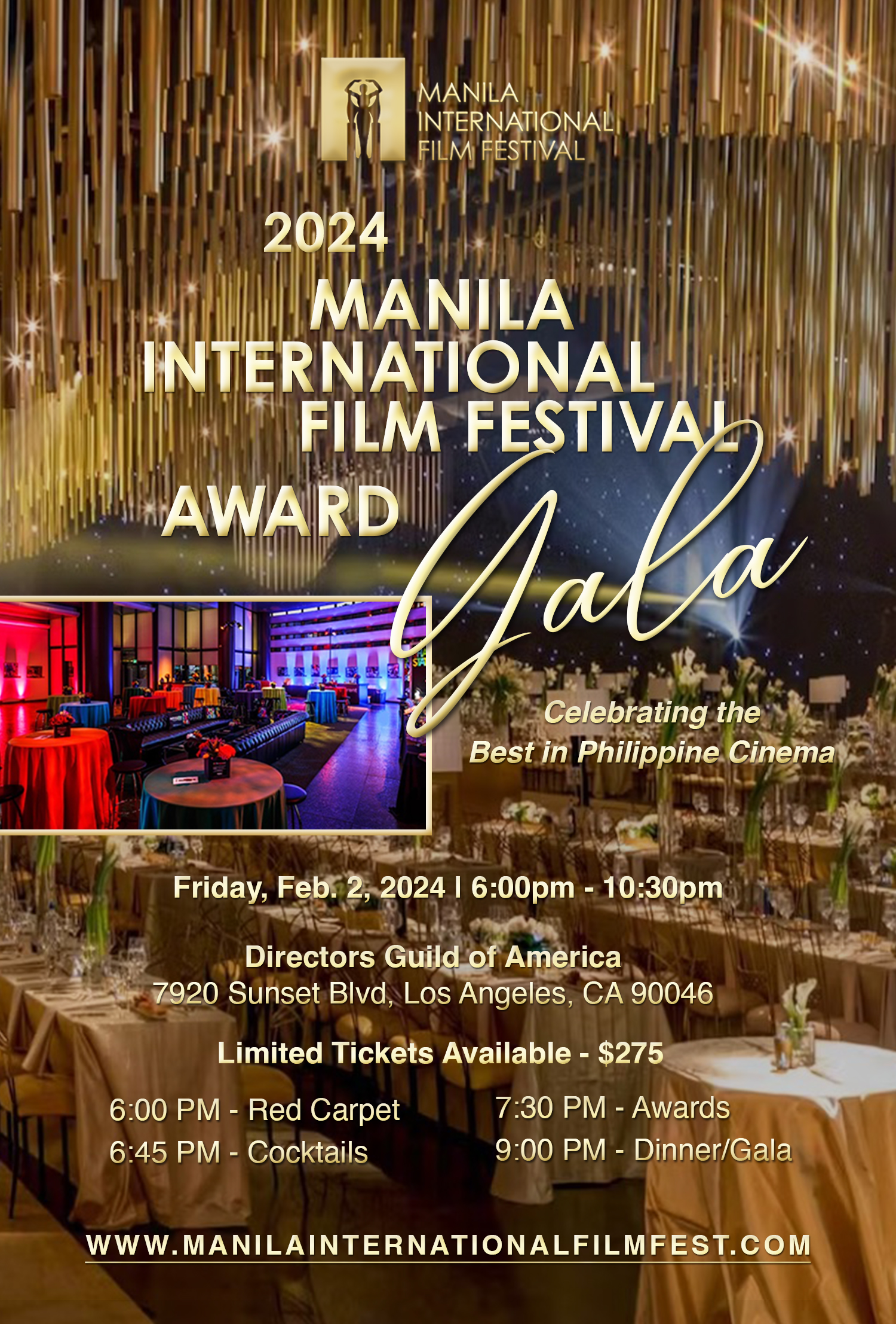 2024 Manila International Film Festival Award Gala Manila International Film Festival